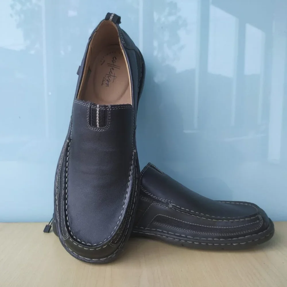 CLARKS MEN'S LAMBETH LOAFER / SLIP ON - Picture 6 of 6